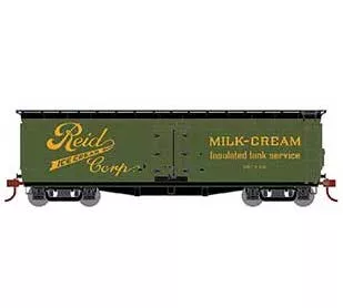 Athearn HO Scale 84713 40' Pfaudler Milk Car Reid Ice Cream RICX 102