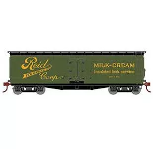 Athearn HO Scale 84714 40' Pfaudler Milk Car Reid Ice Cream RICX 104