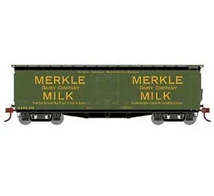 Athearn HO Scale 84719 40' Pfaudler Milk Car Merkle GARE 748