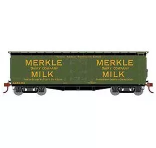 Athearn HO Scale 84720 40' Pfaudler Milk Car Merkle GARE 742