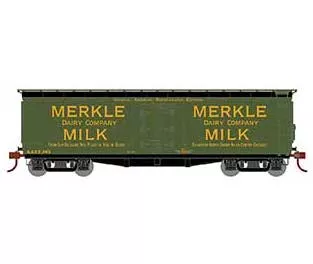 Athearn HO Scale 84721 40' Pfaudler Milk Car Merkle GARE 745