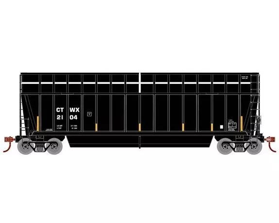 Athearn RTR 1380 HO Scale Bathtub Gondola w/Extended Side Conshohocken Rail CTWX 2104