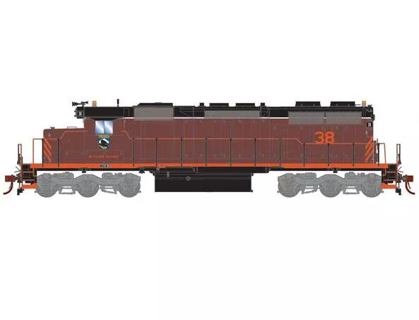 Athearn RTR 1431 HO Scale EMD SD38 McCloud River Railroad MR 38 DC