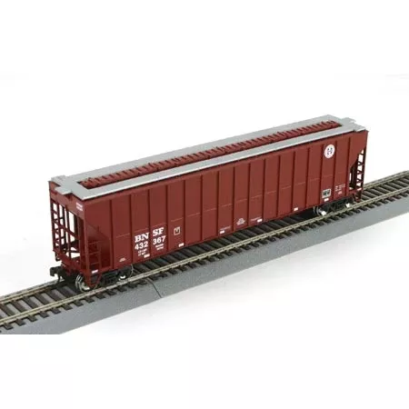 Athearn RTR 92743 HO Scale 54' FMC 4700 Covered Hopper BNSF 432367 - USED