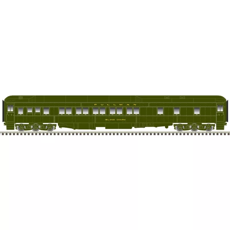Atlas 20006596 HO Scale PS 10-1-1 Sleeper Pullman "Island Charm"