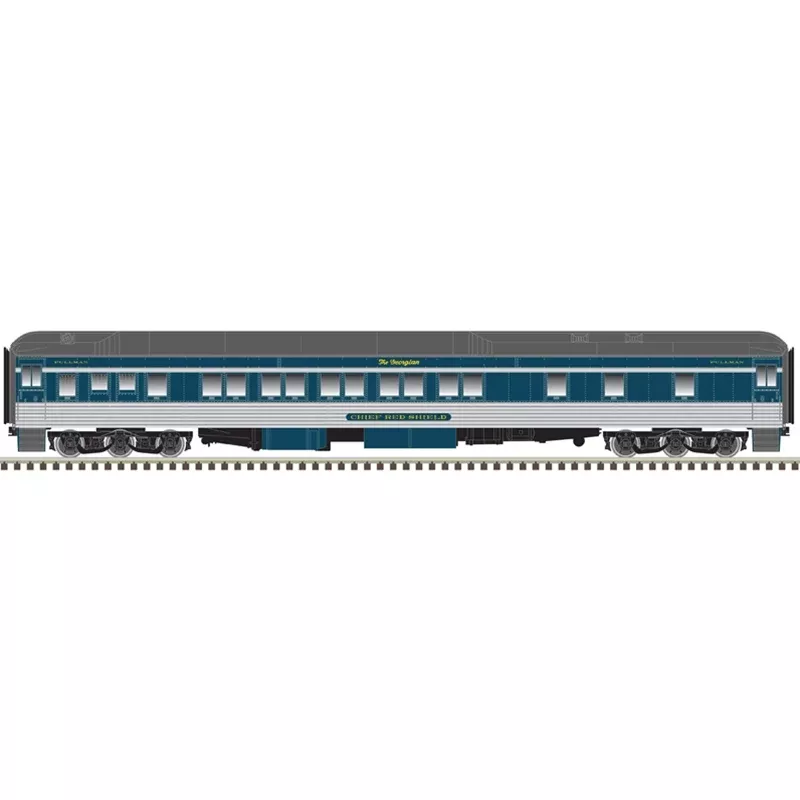 Atlas 20006600 HO Scale PS 10-1-1 Sleeper Pullman Chicago & Eastern Illinois C&EI "Chief Red Shield"