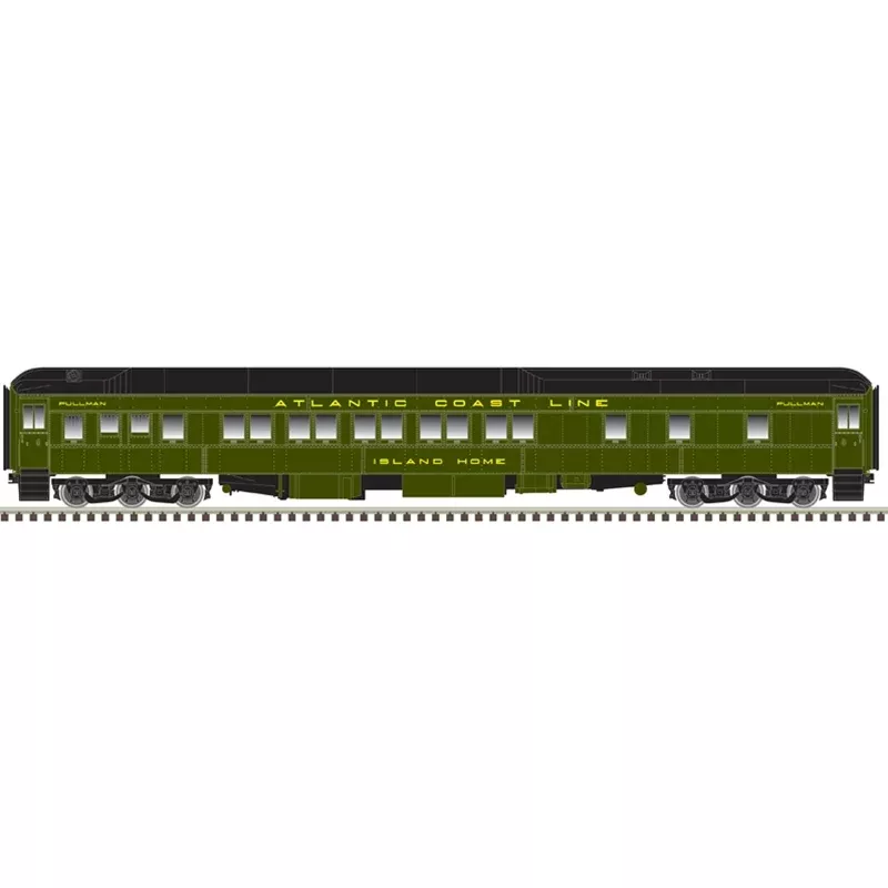 Atlas 20006605 HO Scale PS 10-1-1 Sleeper Pullman Atlantic Coast Line ACL "La Boheme"
