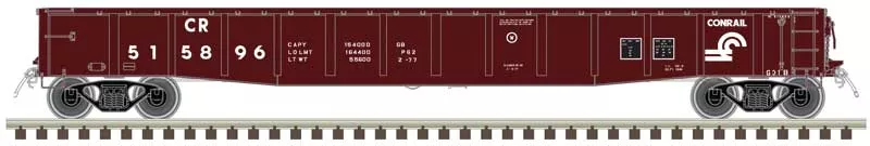Atlas 50006405 N Scale ACF 70 Ton 52' Gondola Conrail CR 515896