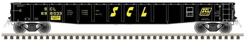 Atlas 50006415 N Scale ACF 70 Ton 52' Gondola Seaboard Coast Line SCL 698038