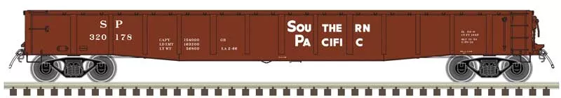 Atlas 50006417 N Scale ACF 70 Ton 52' Gondola Southern Pacific SP 320178