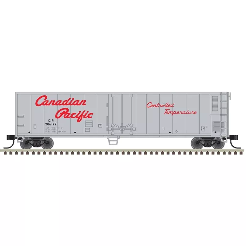 Atlas 50006476 N Scale 50' Mechanical Reefer Canadian Pacific CP 286122