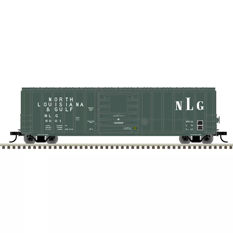 Atlas Master 20006999 HO Scale 50' Berwick Boxcar North Louisanna & Gulf NLH 6020