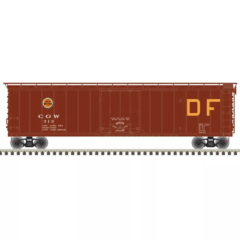 Atlas Master 20007023 HO Scale 50' Plug Door Boxcar Chicago Great Western CGW 341