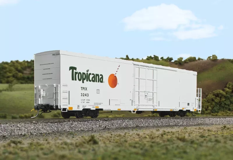 Atlas Master 20007326 HO Scale Trinity 64' Reefer Tropicana TPIX 3077