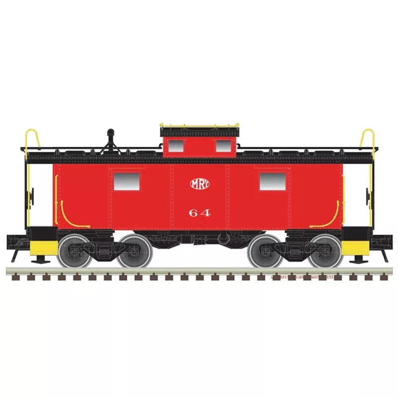 Atlas Master 50006317 N Scale NE-6 Caboose Monongahela 64