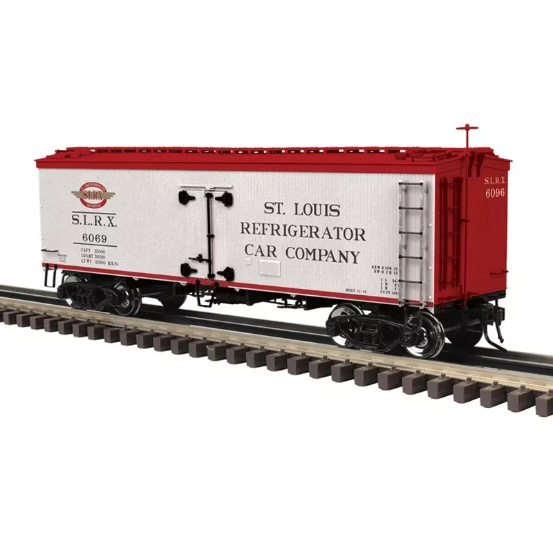 Atlas O Master 3003041 O Scale 36' Wood Reefer St. Louis Refrigerator Car Co SLRX