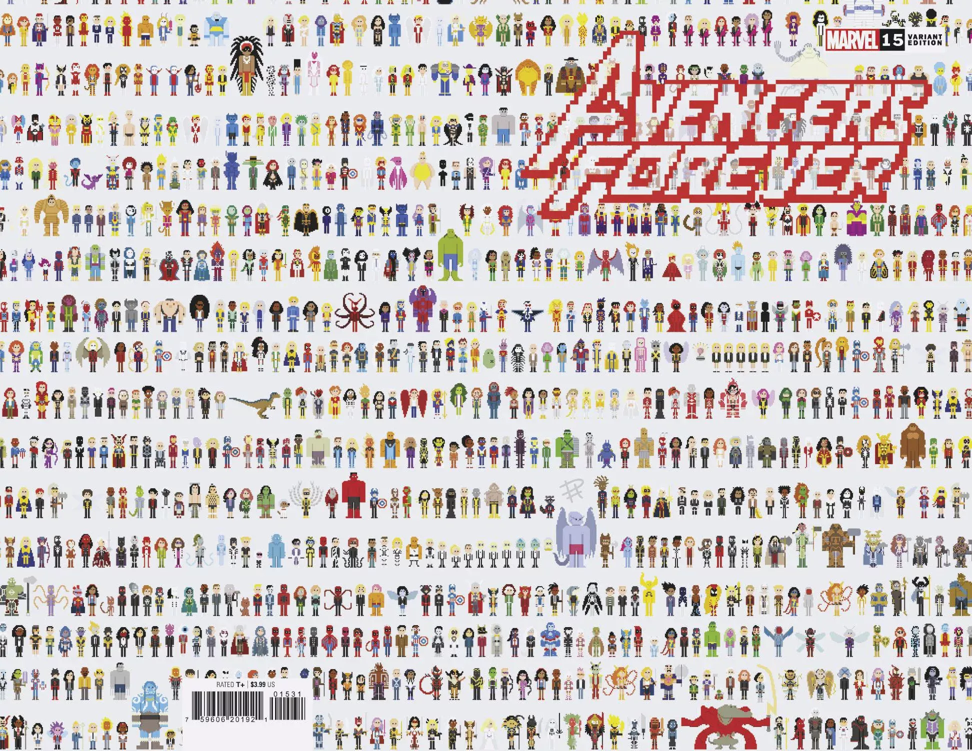 Avengers Forever #15 C Daniel Hainsworth Connecting Wraparound Variant (03/15/2023) Marvel