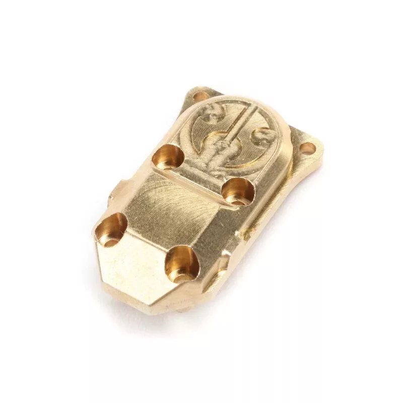 Axial AXI302001 6.5g Brass Differential Cover for SCX24 and AX24 (2 Pack)