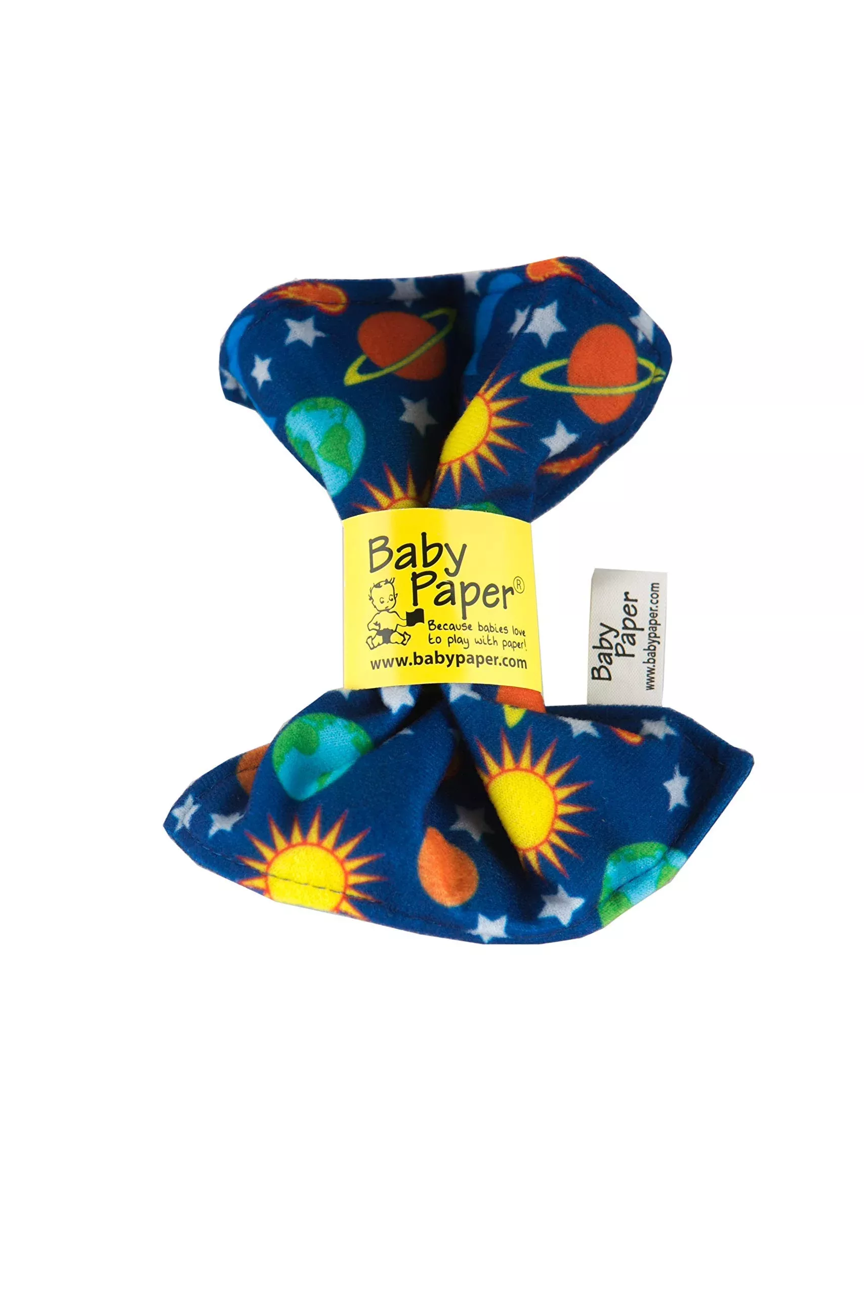 Baby Paper Solar Baby Crinkle Toy 6x6 Inches Safe for Chewing