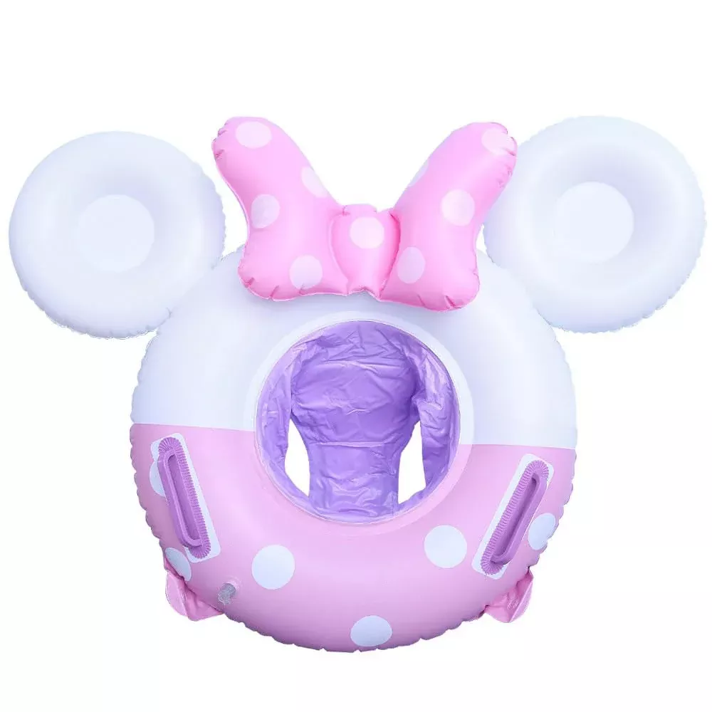 Baby Swimming Float Swim Ring Cute Floaties With Seat And Handle Pool