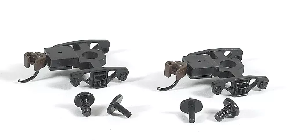 Bachmann 42535 N Scale Roller Bearing Freight Trucks without Wheels 1 Pair
