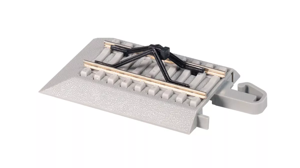 Bachmann 44791 HO Scale E-Z Track Hayes Bumper with Concrete Ties