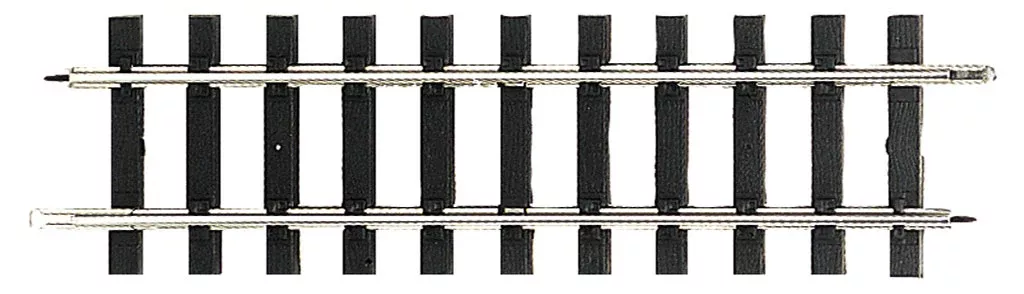 Bachmann 94611 G Gauge Steel 1' Straight Track - Single Piece