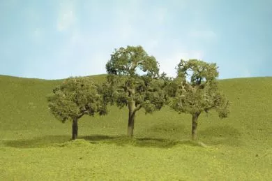 Bachmann SceneScapes 32007 2-3" Walnut Trees (3 Pack)