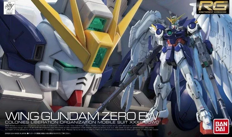 Bandai 2279763 1/144 RG #17 Wing Gundam Zero Mobile Suit Endless Waltz Series