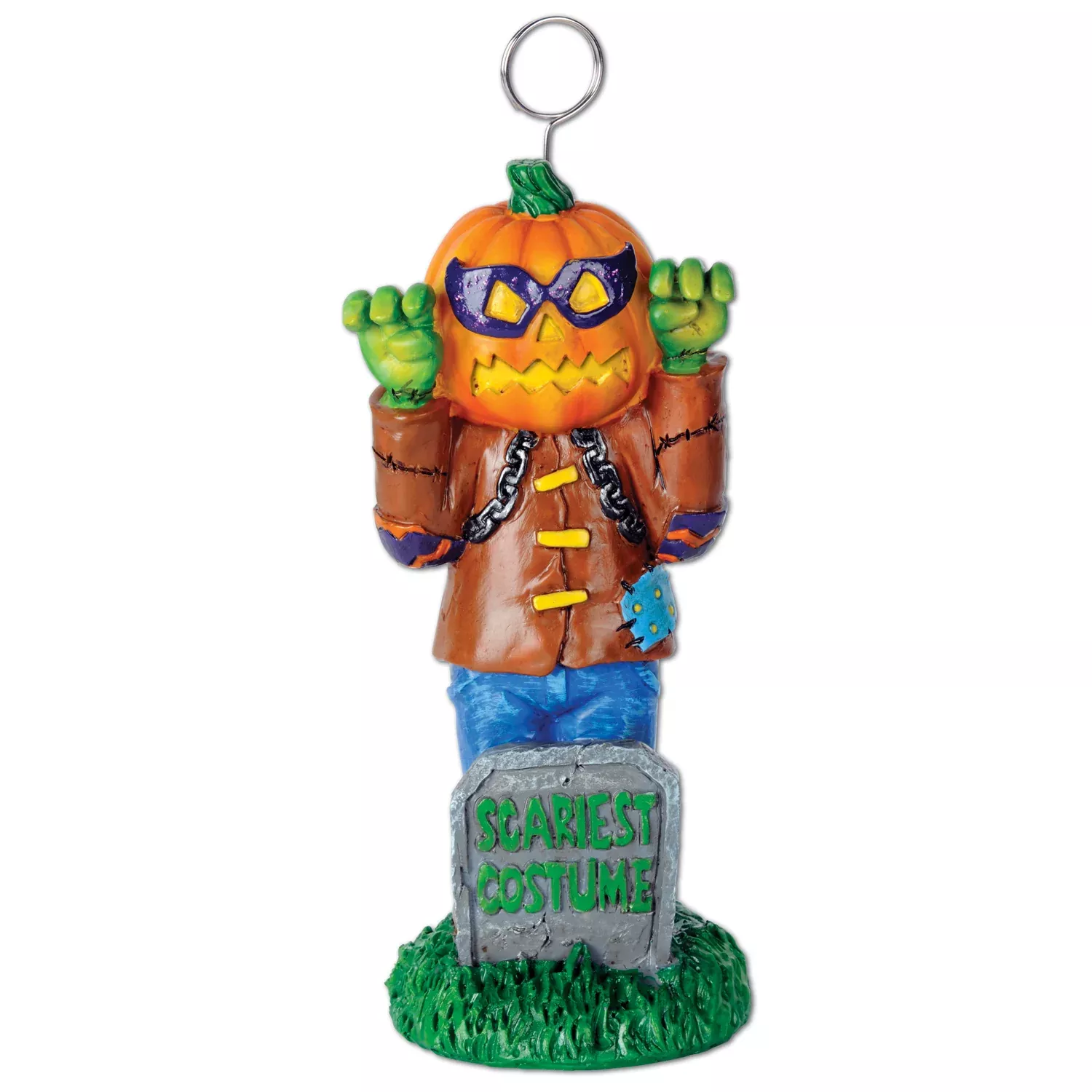 Beistle Scariest Trophy Jack-O-Lantern 6 Inch Multicolor 1 Pc