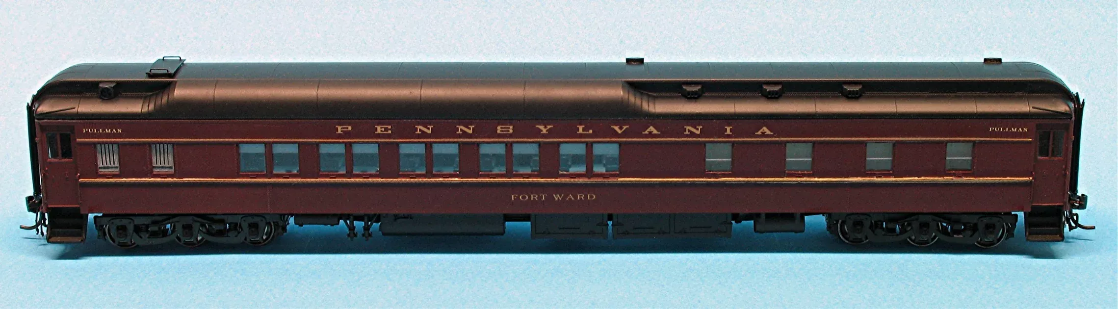 Bethlehem Car Works 1312 HO Scale Pullman 10-1-2 Sleeper Kit with PRR Decals