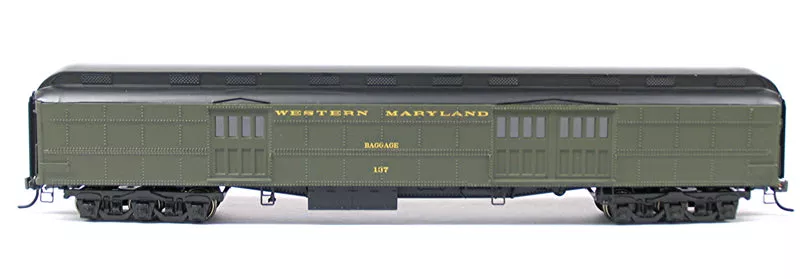 Bethlehem Car Works 530 HO Scale Western Maryland Class BA Baggage Car Kit