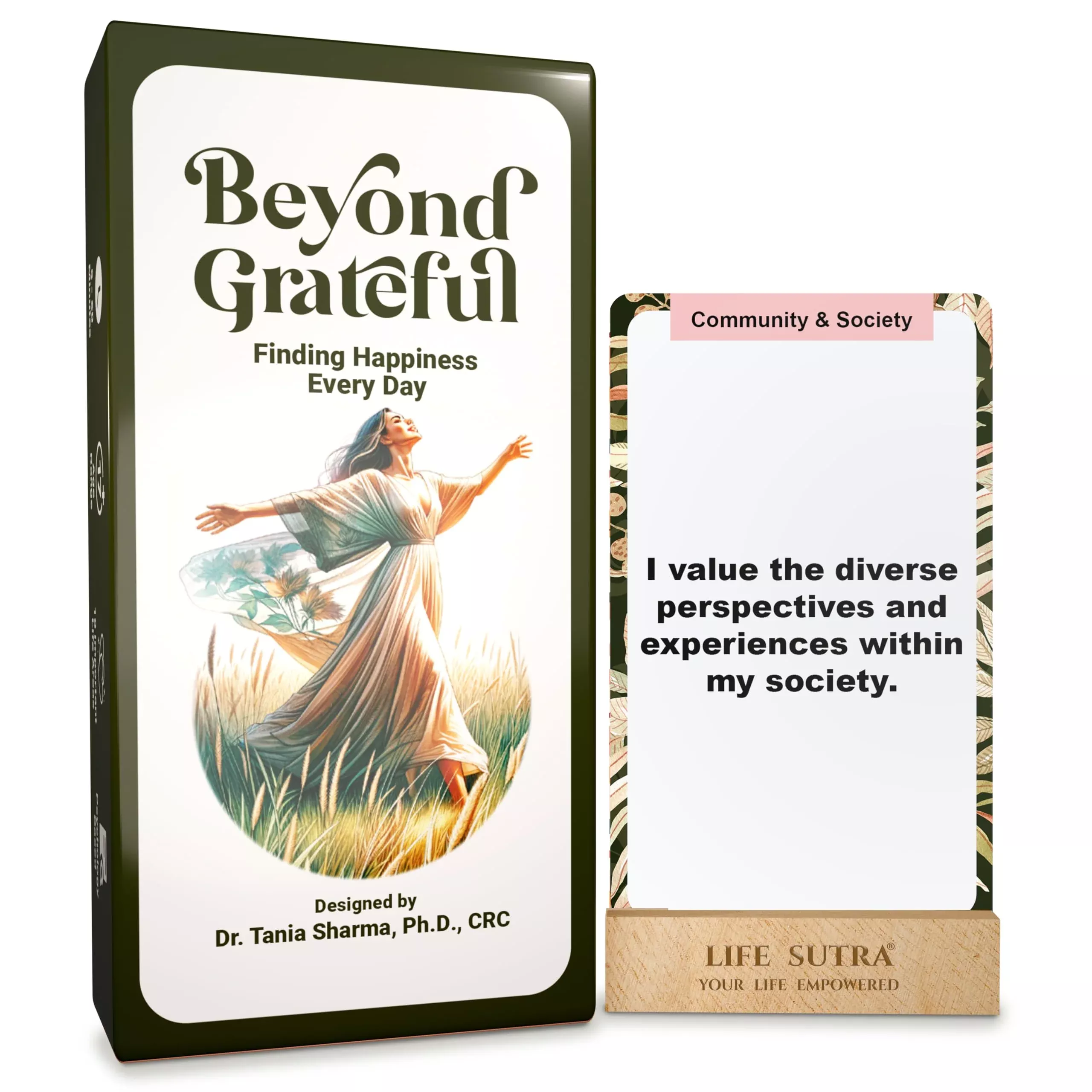 Beyond Grateful: 80 Psychologist-Designed Gratitude Cards, Journaling
