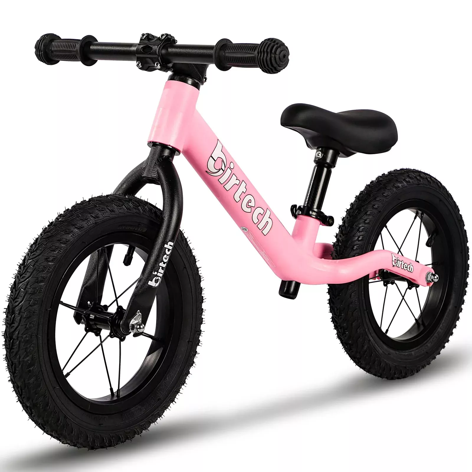 Birtech Balance Bike for Kids 2-5 Years, 12 Inch, Pink
