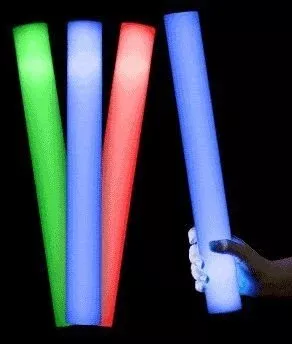 Blinkee LED Foam Cheer Stick - Motion Activated - 16" - Red