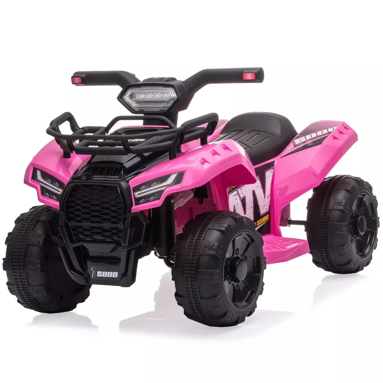 Bobike 6V ATV Electric Car for 12-36 Months, Pink, Large