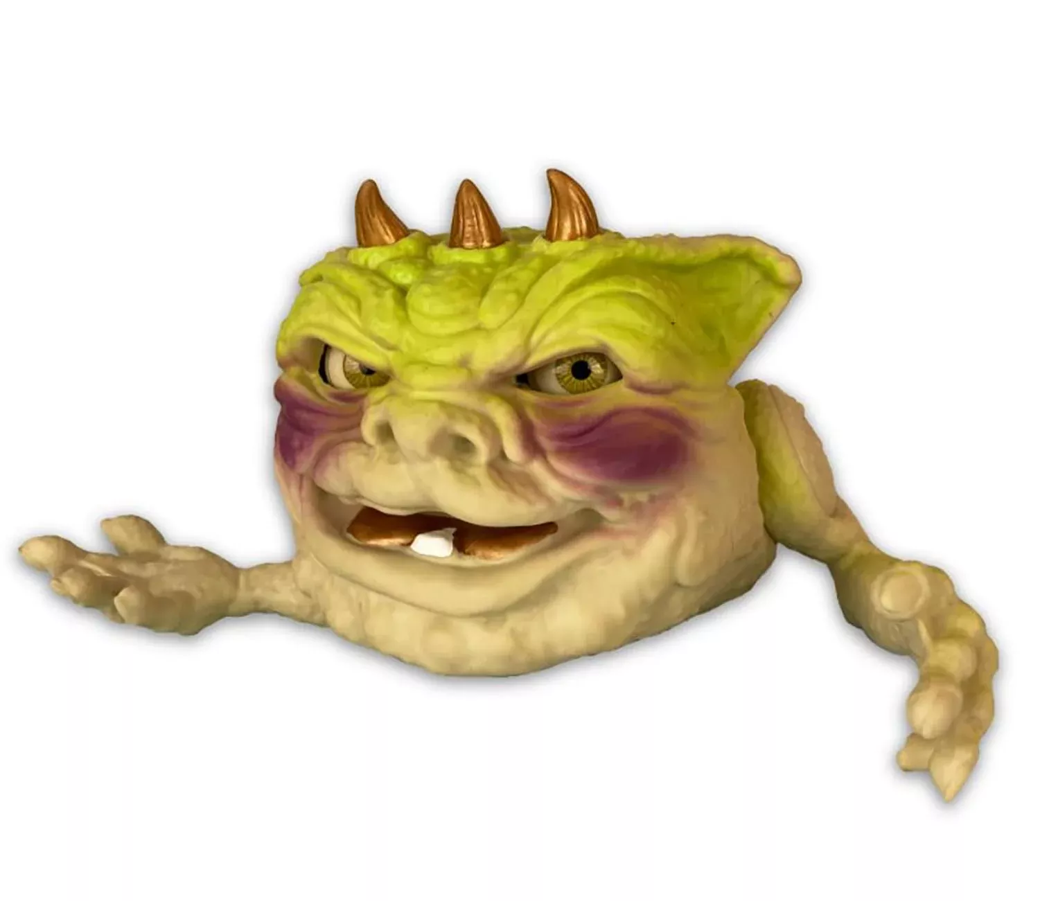 BOGLINS King Drool Puppet - 8-Inch Glow-in-the-Dark Multi Color