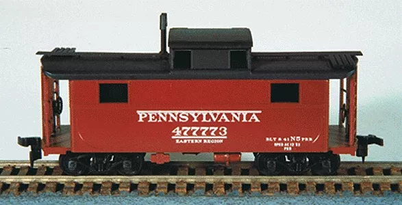 Bowser 55001 HO Scale PRR N5 Caboose Cabin Kit "Eastern"PRR 477829 - NOS