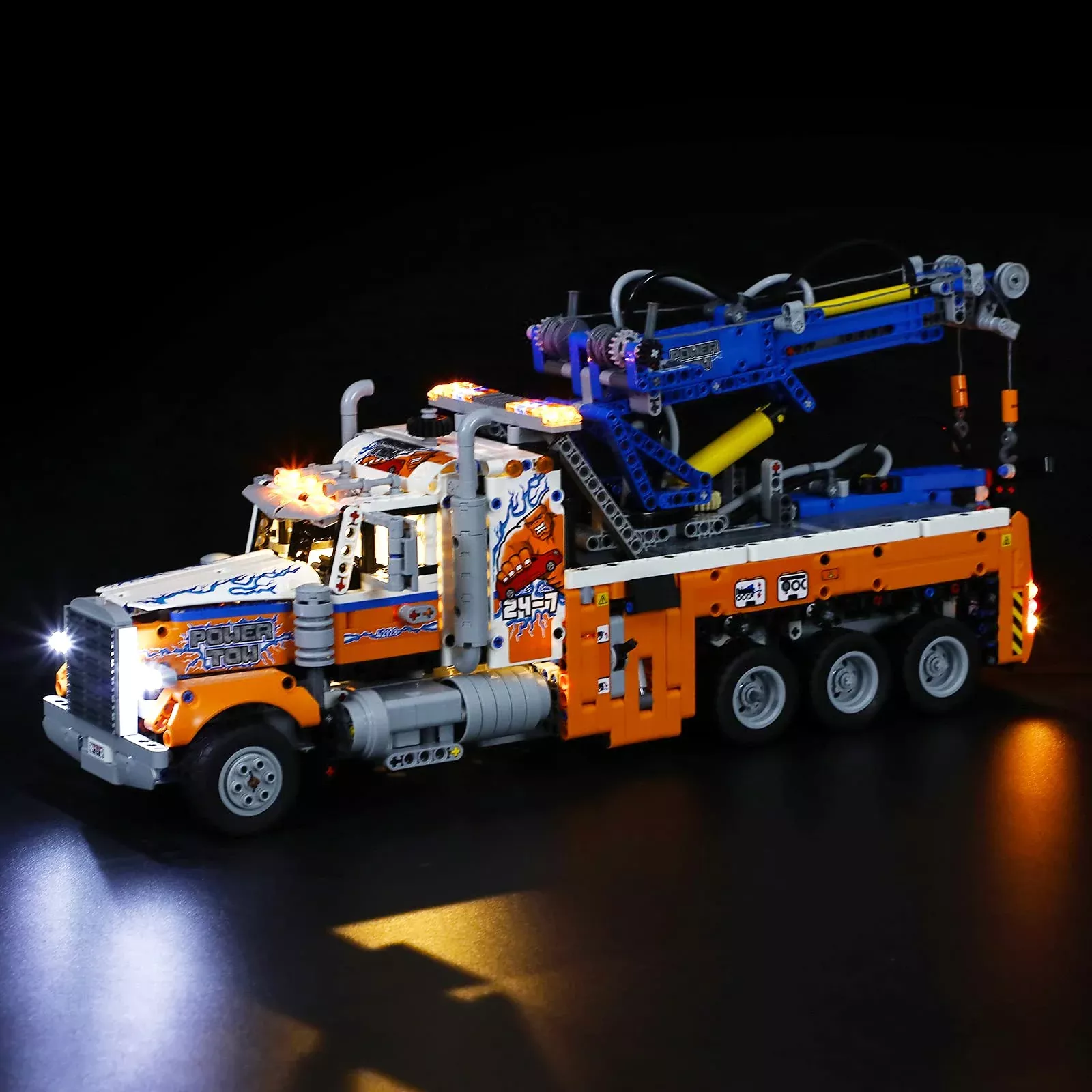Briksmax Led Lighting Kit For Heavy-Duty Tow Truck - Compatible With L