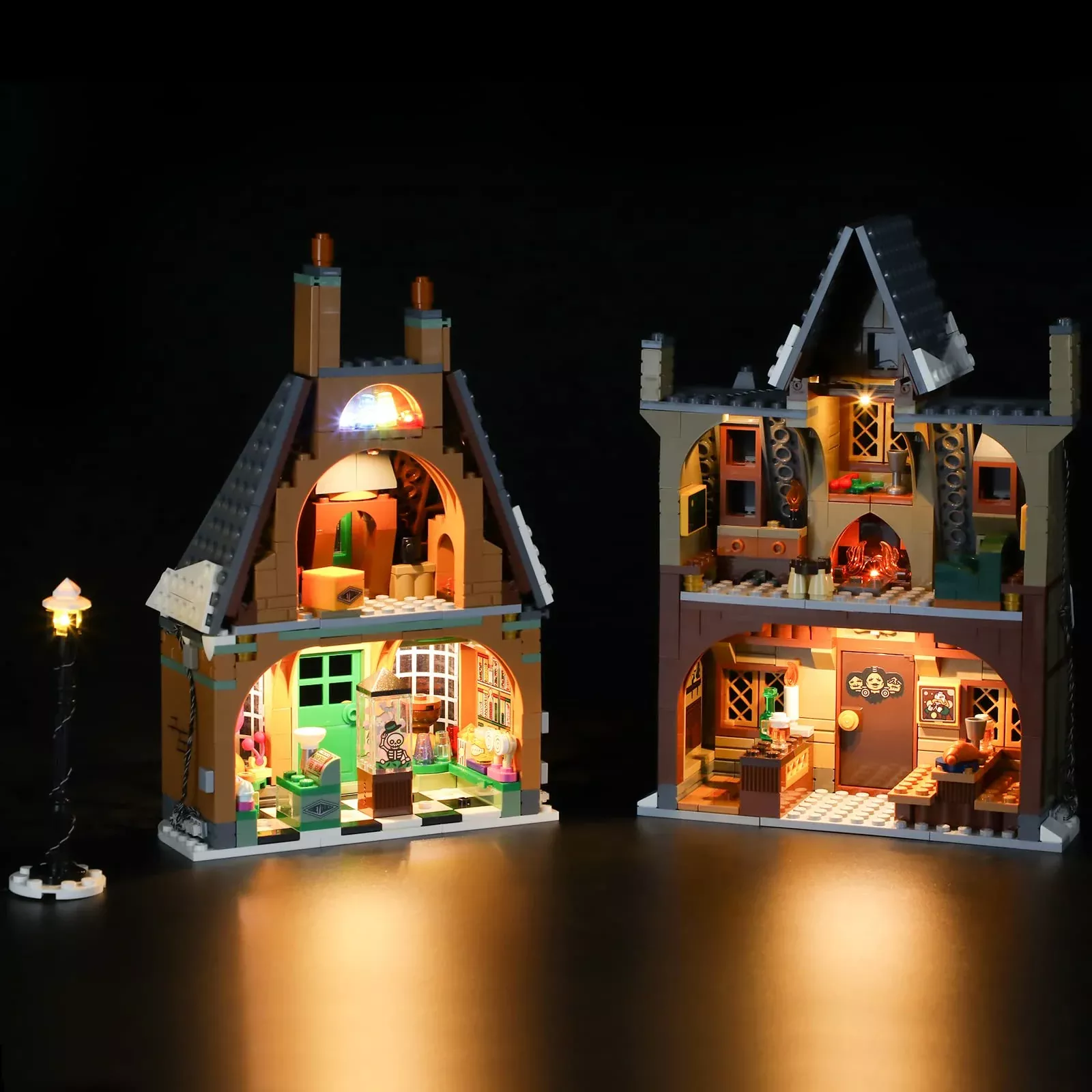 Briksmax Led Lighting Kit For Hogsmeade Village Visit - Compatible Wit