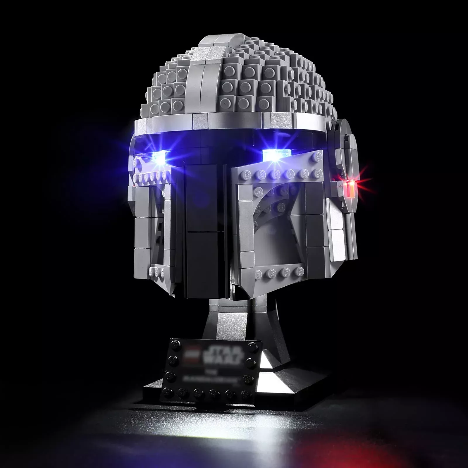 BRIKSMAX Light Kit for Lego 75328 The Mandalorian Helmet