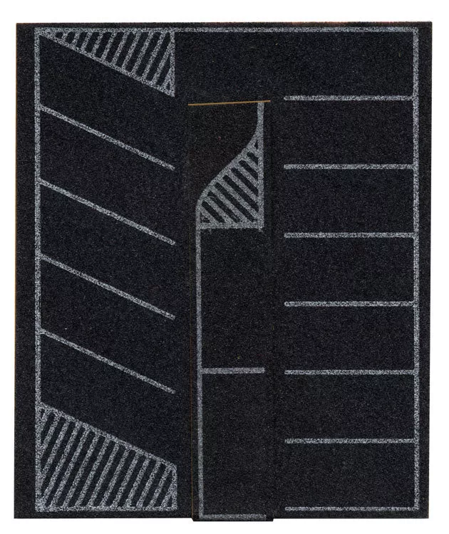 Busch 7077 N Scale Self Adhesive Flexible Paved Parking Lot (4-3/4 x 4")