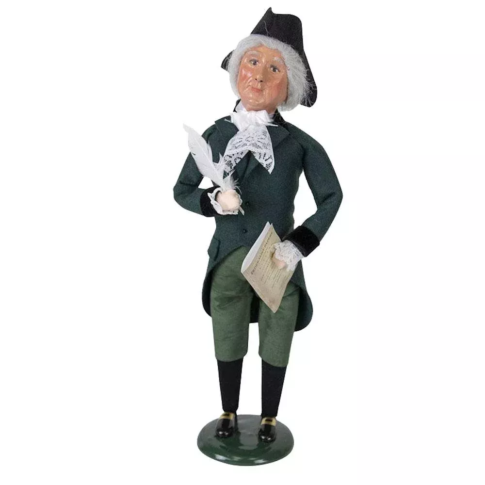 Byers' Choice Alexander Hamilton Caroler Multicolor Handcrafted Gift