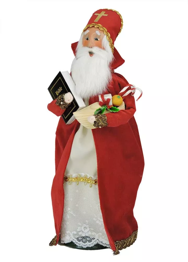 Byers' Choice Saint Nicholas Zemp70X From The Holiday?Traditions Colle