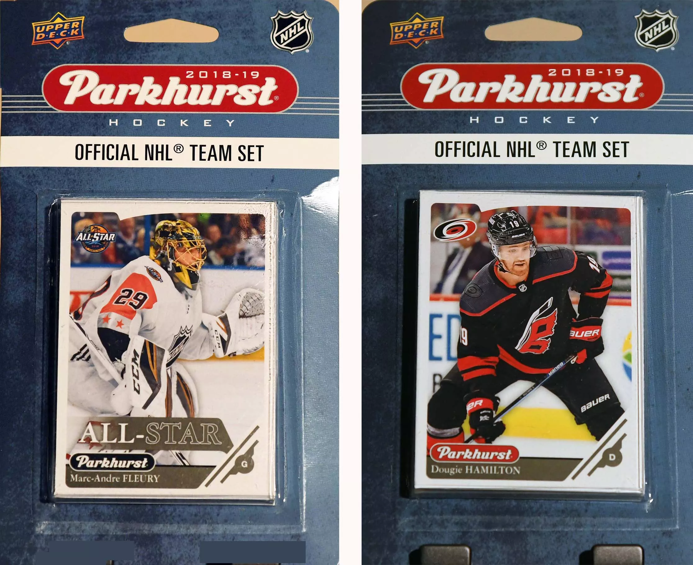 C&I Collectables 2018-19 Parkhurst NHL Team Set Carolina Hurricanes Brown