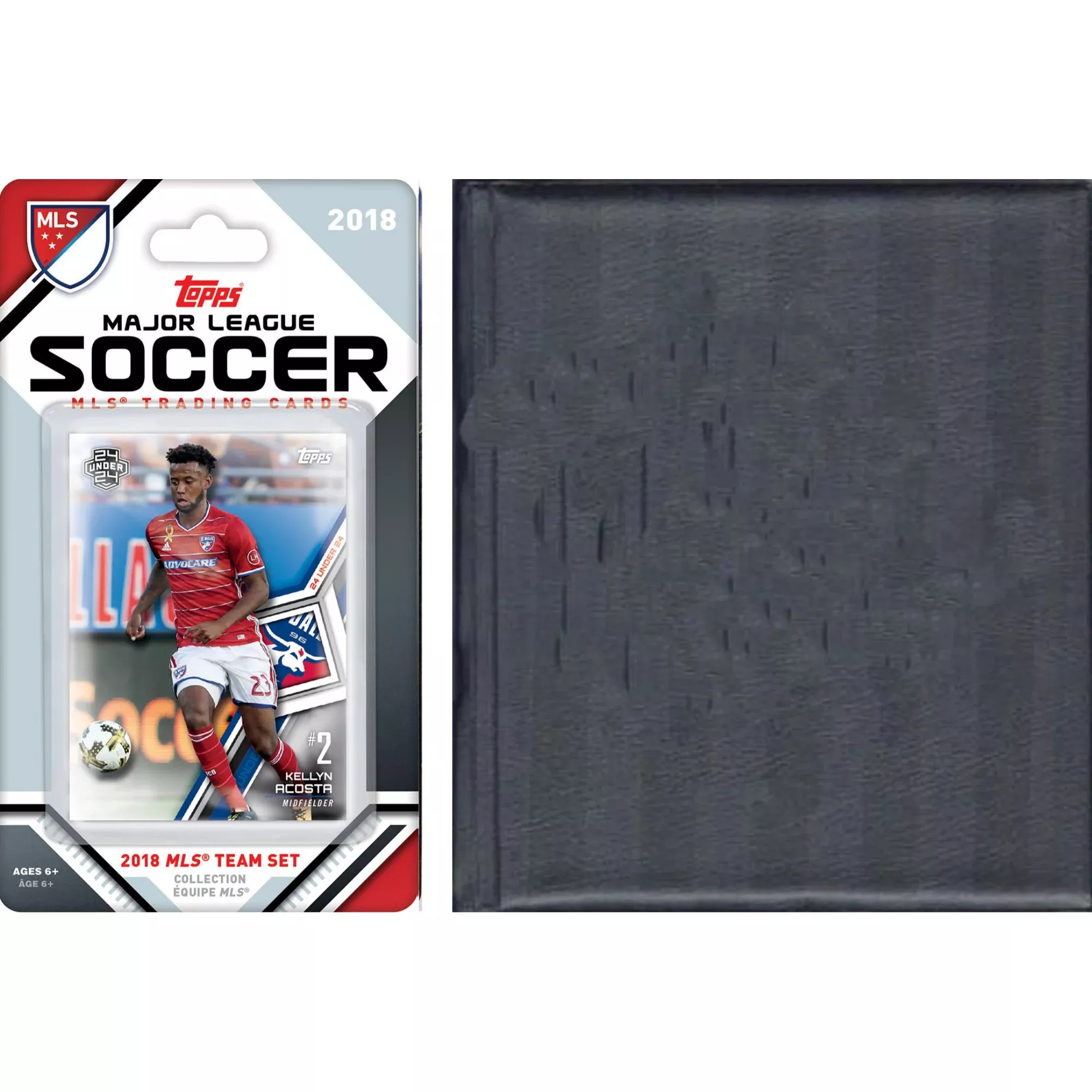 C&I Collectables 2018 Topps MLS Team Set FC Dallas Card Album Brown