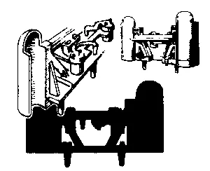 Cal Scale Superdetail 259 HO Scale Air Pump Shield for Steam Locomotive (Scale 7'3")