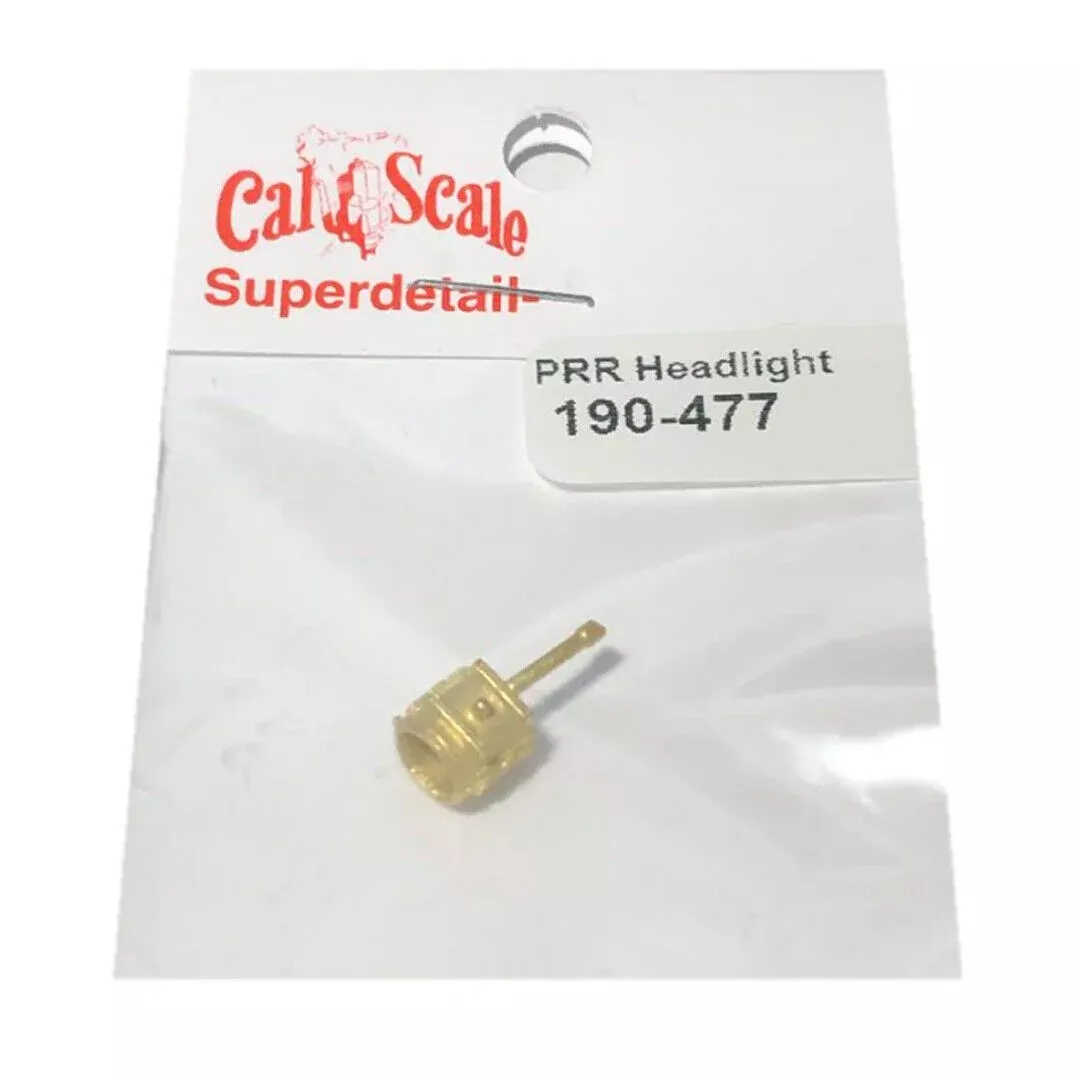 Cal Scale Superdetail 477 HO Scale Brass PRR Stream Loco Headlight