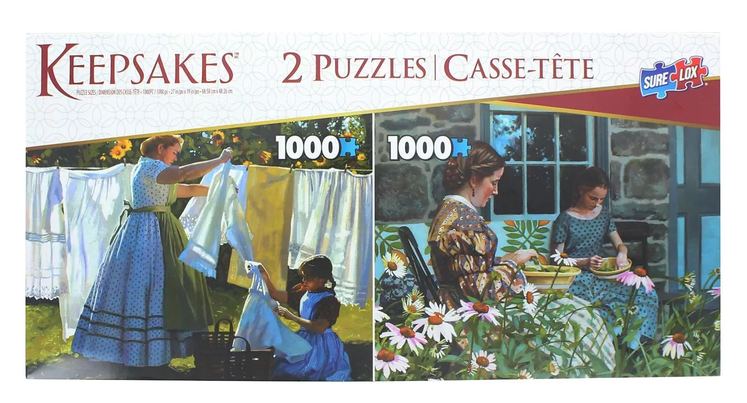 The Canadian Group 1000-Piece Jigsaw Puzzles Set, Multicolored,