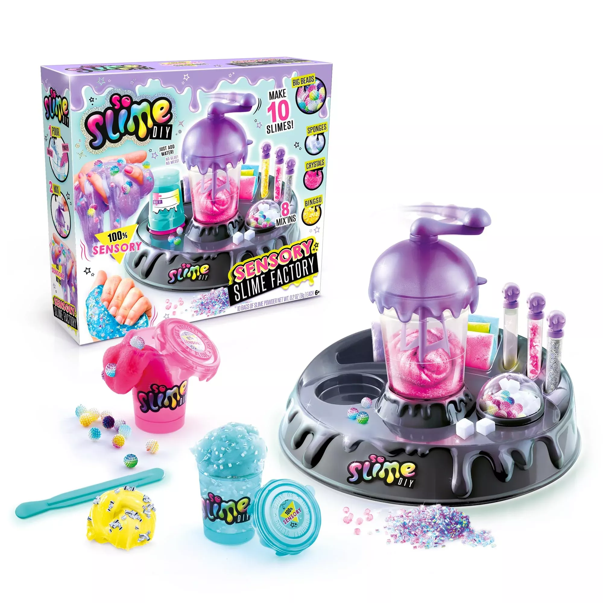 Canal Toys So Slime DIY Factory Multi Colored Sensory Slime Kit